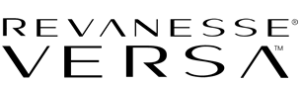 Revanesse logo in sleek black uppercase lettering with a stylized dot