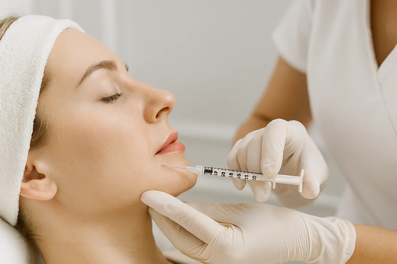 Jalupro skin booster treatment for under eyes and neck